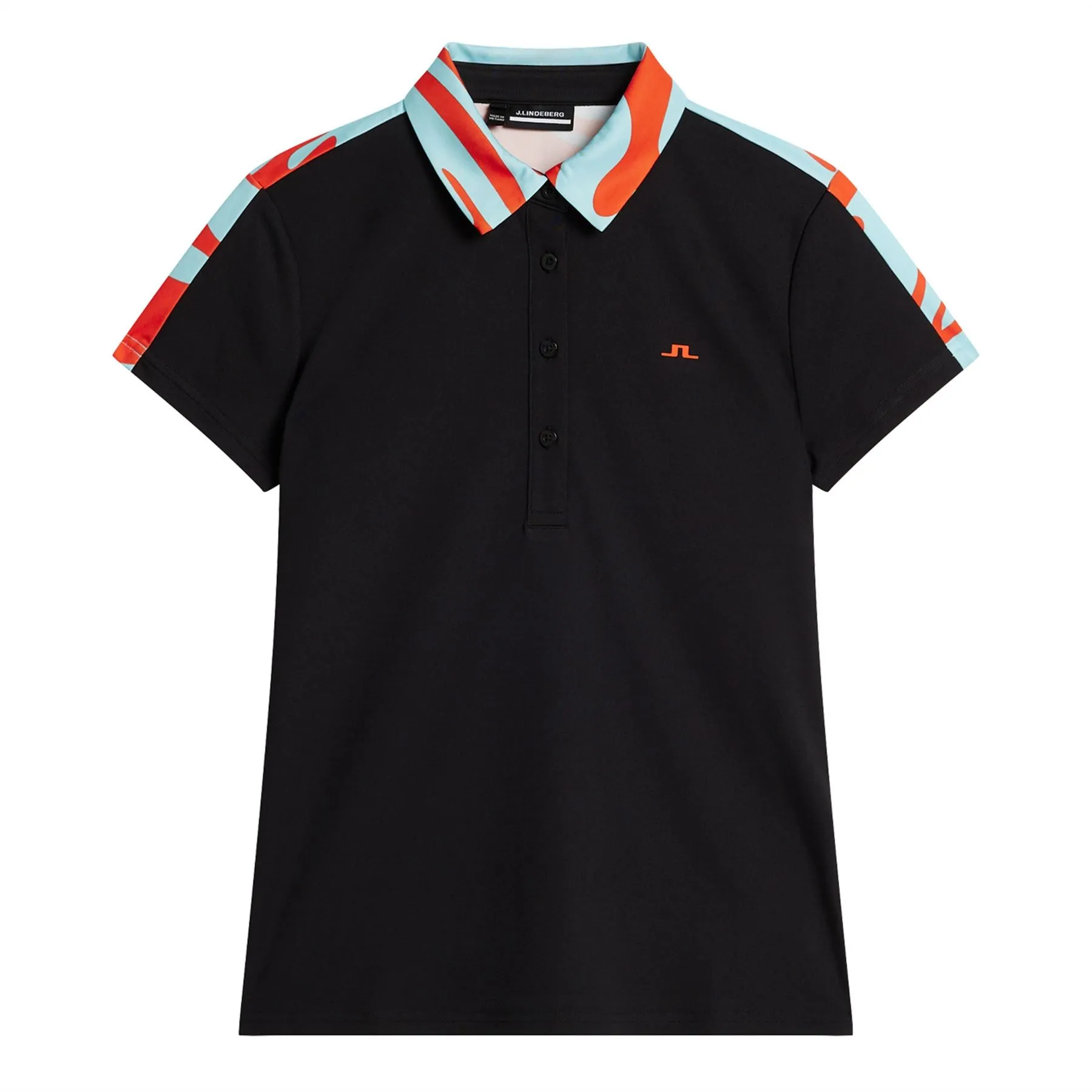 Women's Black Polo Shirt - Cara TX Jersey (SS24)