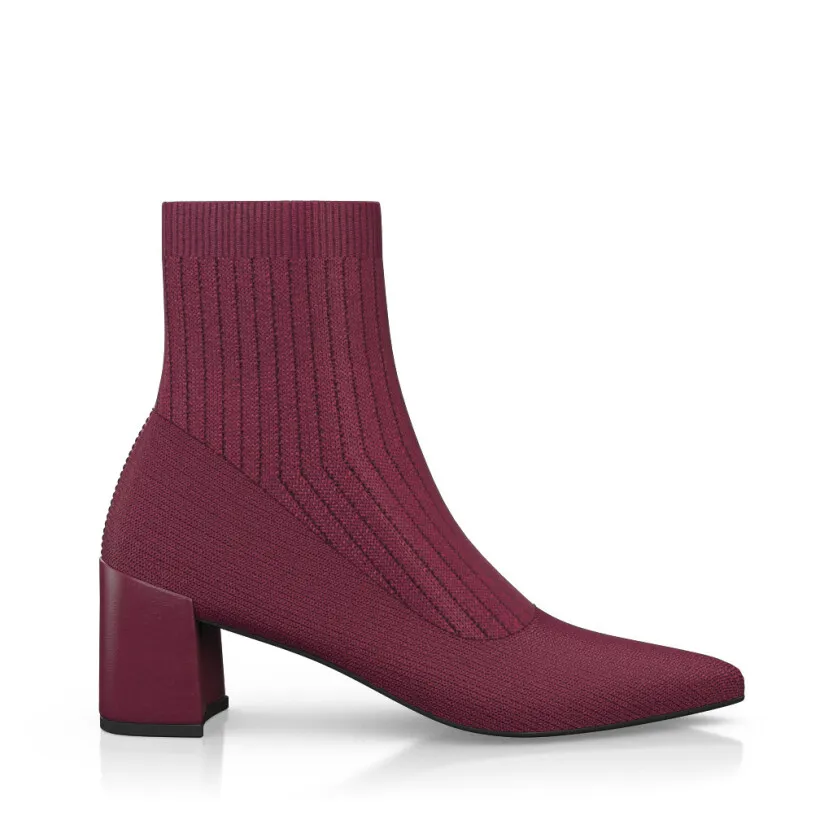 Women's Knitted Ankle Boots 40904