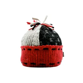 Wool Ski Cap Red Black Grey - Top Choice for Winter