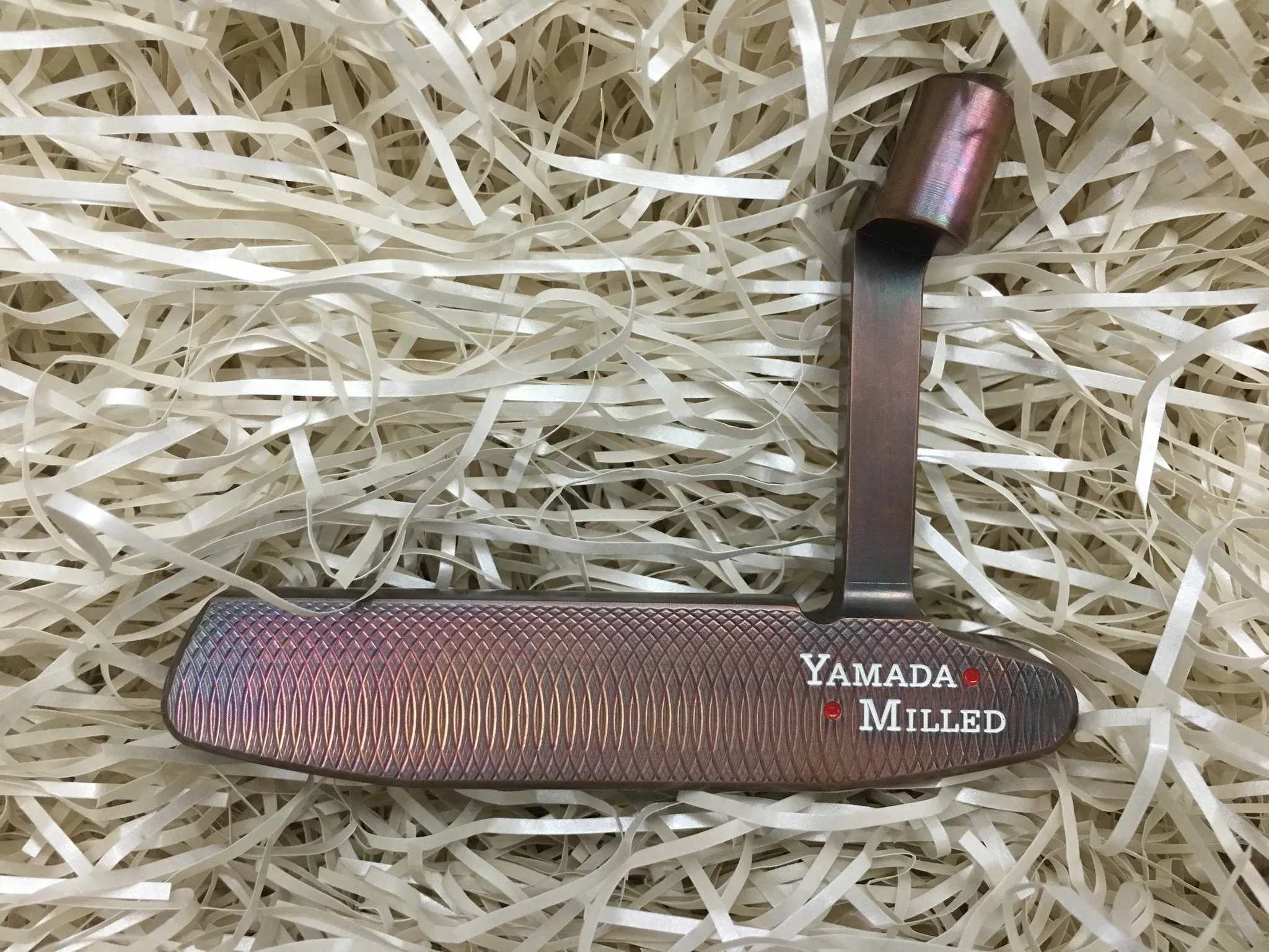 Yamada Burnt Copper Handmade Golf Putter Head Only