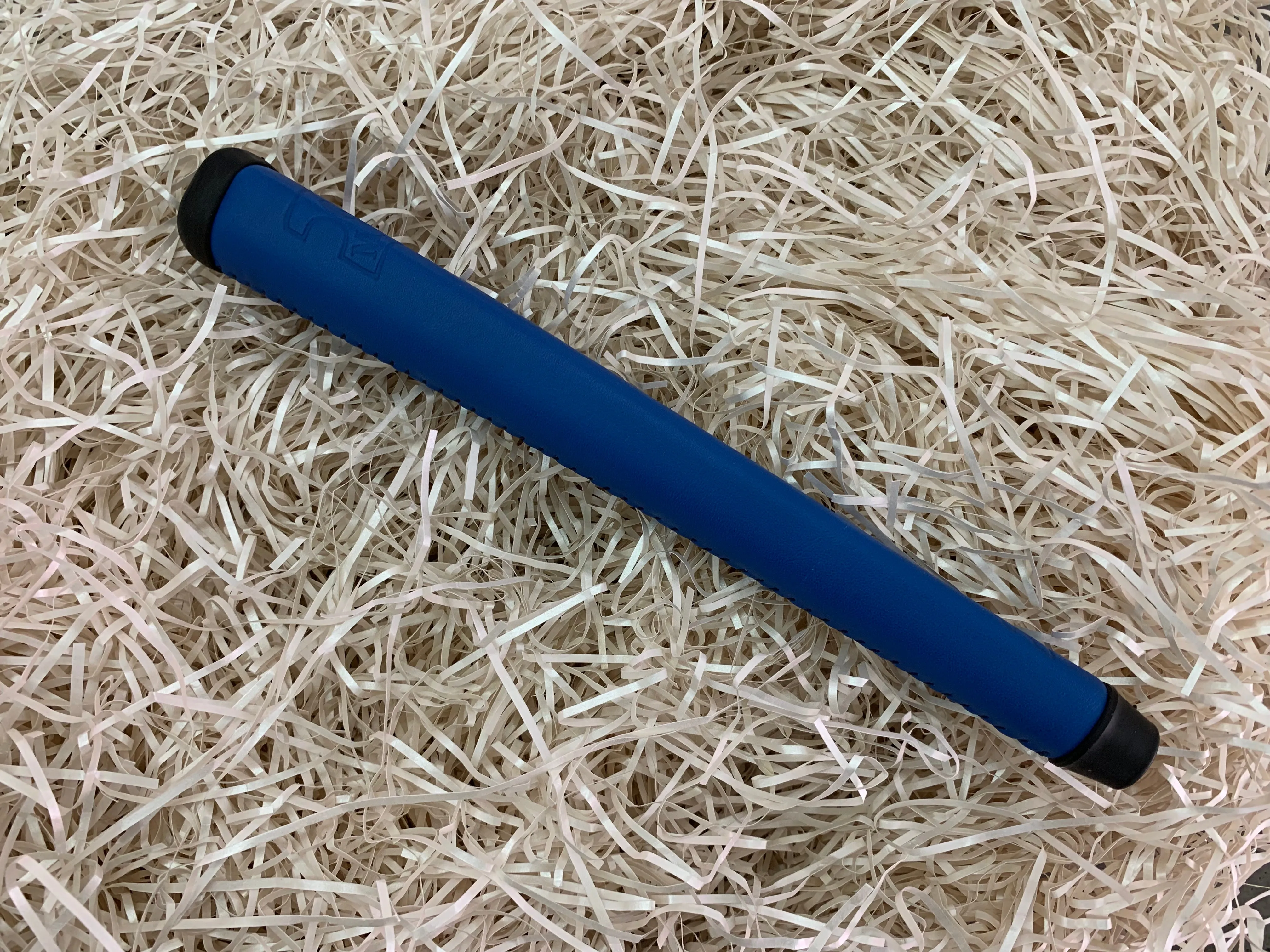 Yamada Electric Blue Leather Jumbo Putter Grip