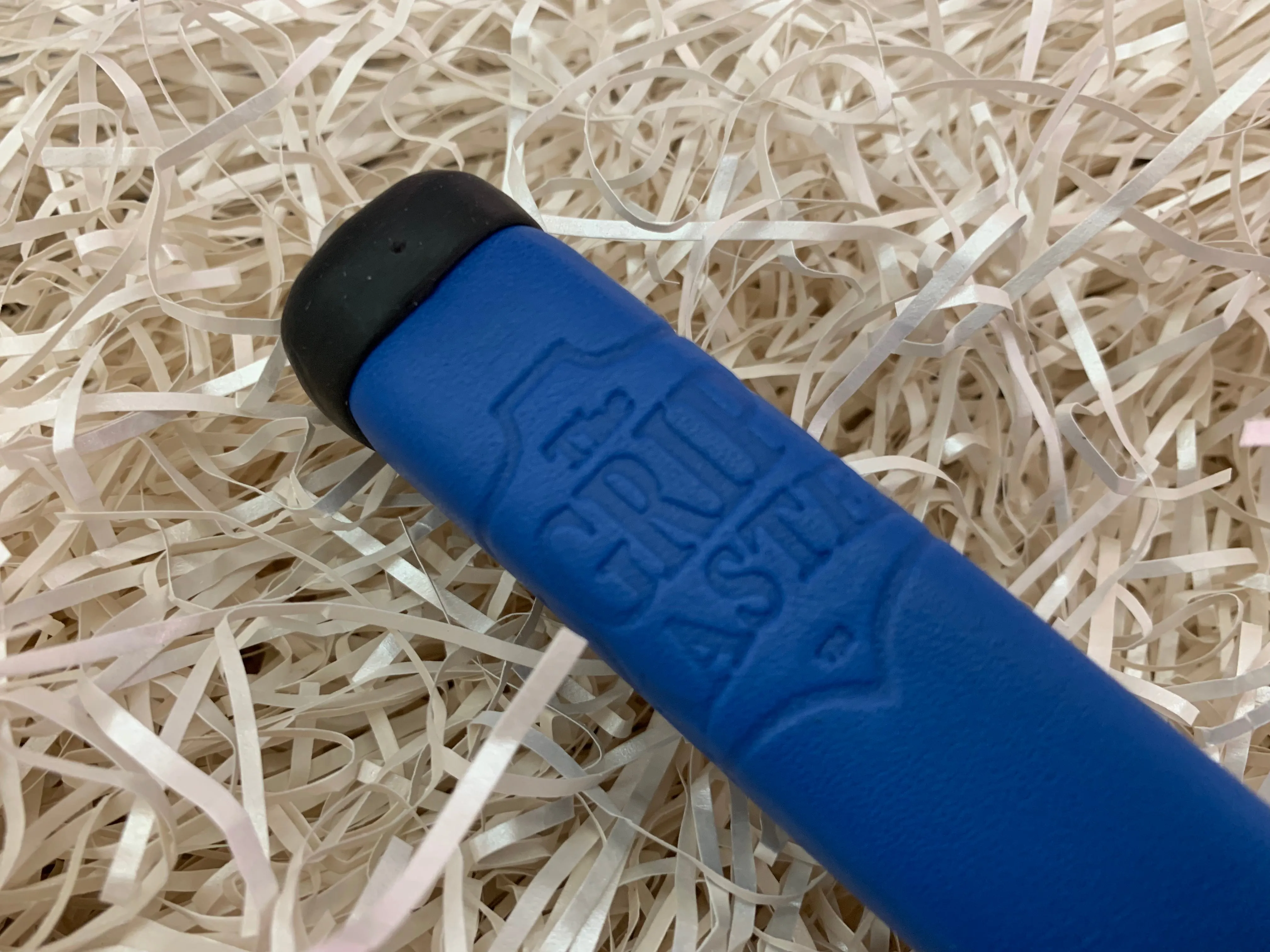 Yamada Electric Blue Leather Jumbo Putter Grip