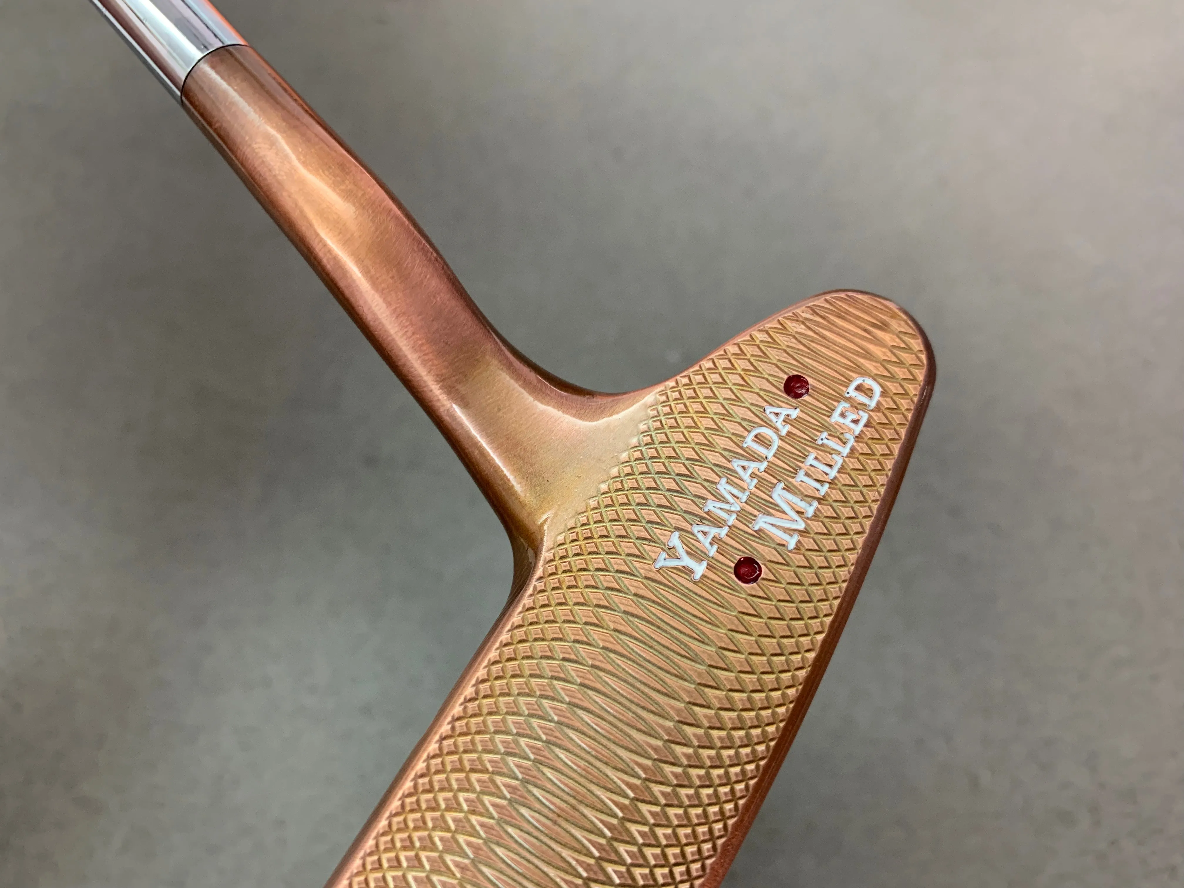 Yamada Golf Copper Handmade Putter - High Ranking for Google SEO