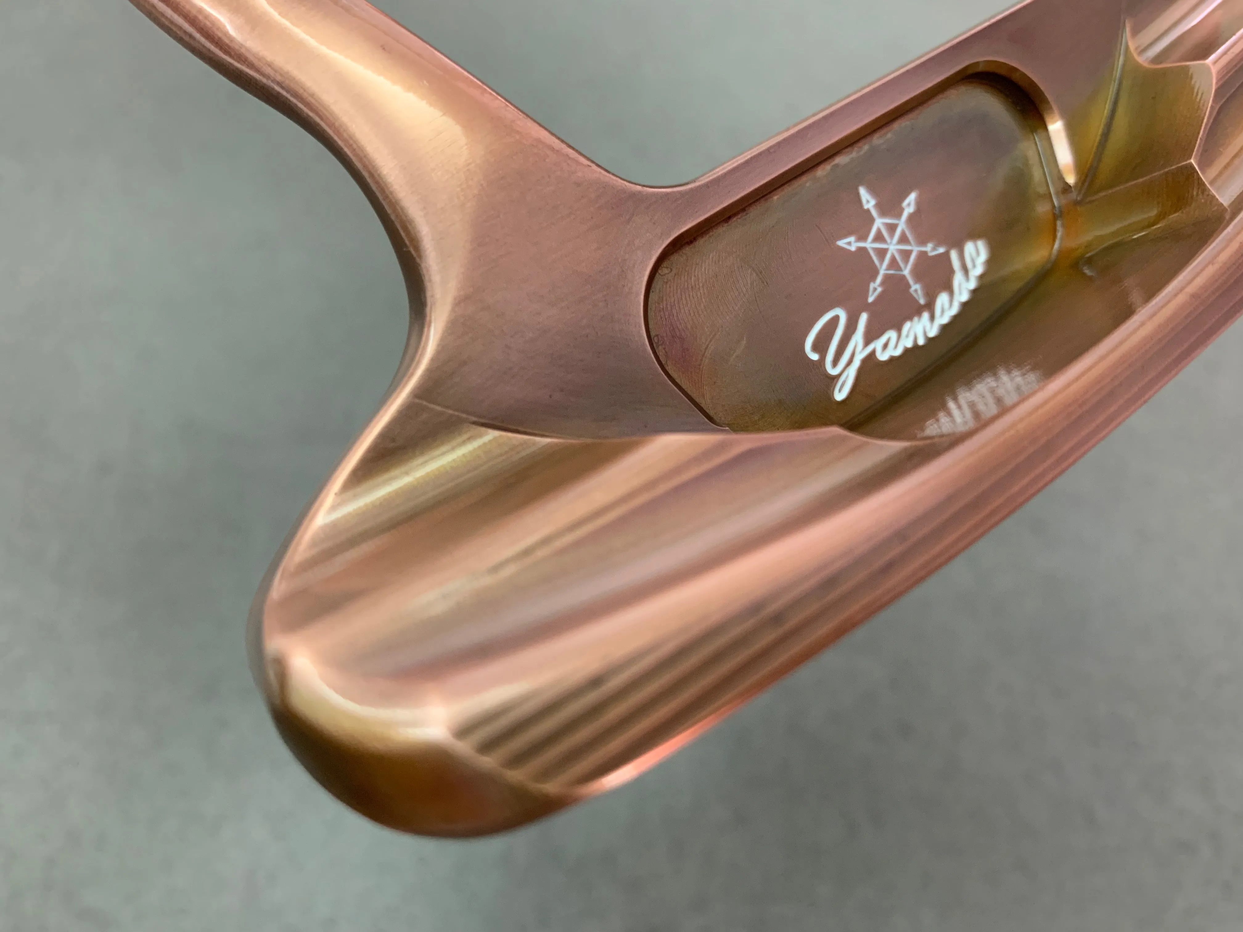 Yamada Golf Copper Handmade Putter - High Ranking for Google SEO