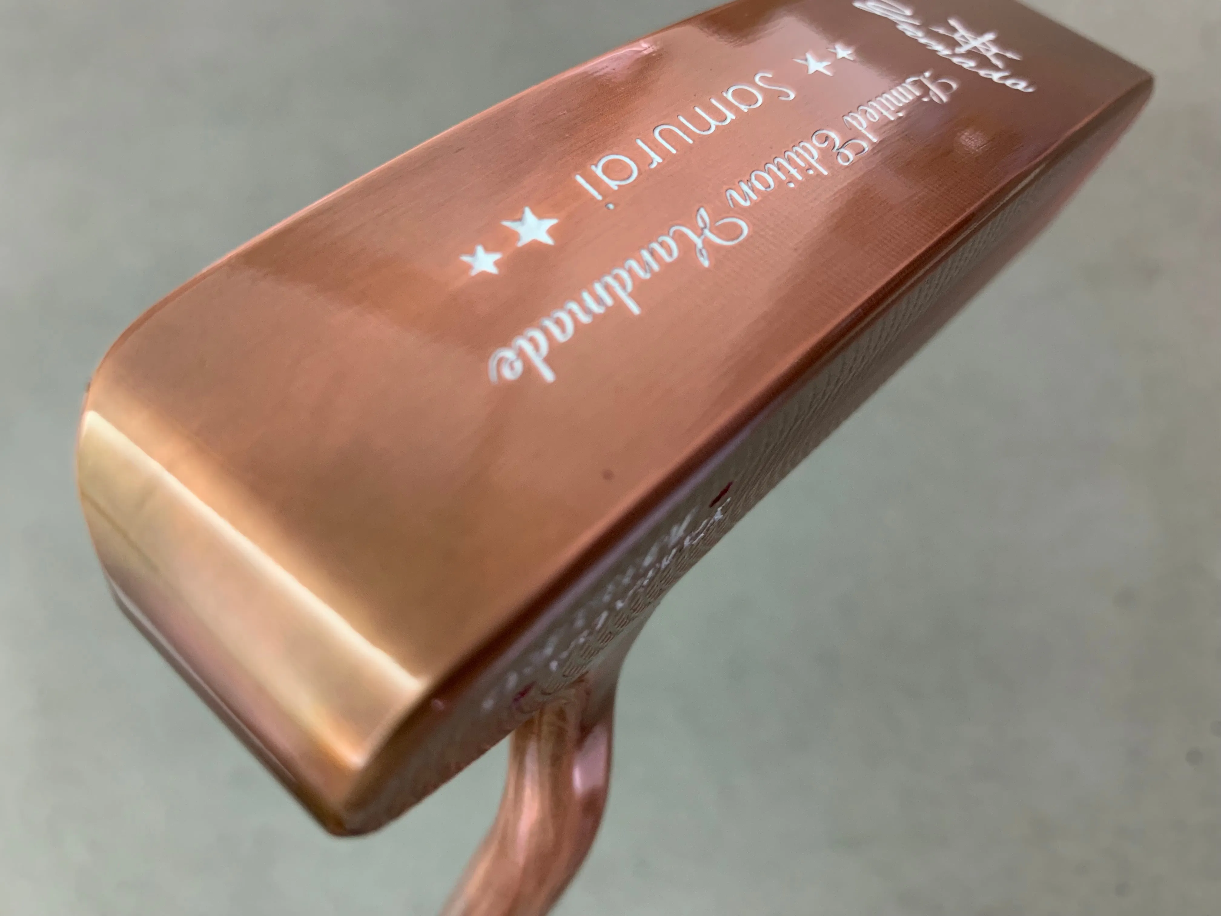 Yamada Golf Copper Handmade Putter - High Ranking for Google SEO