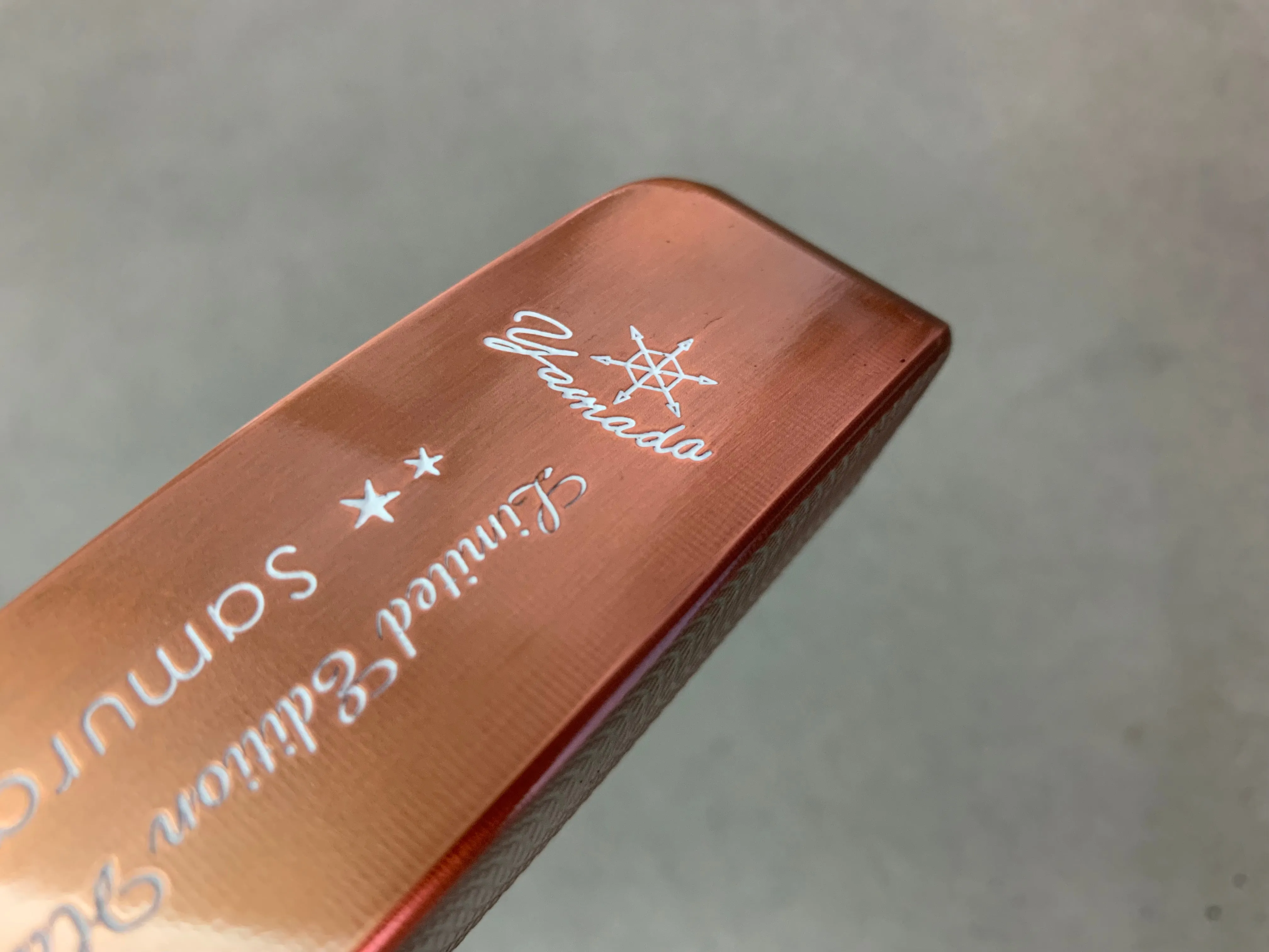 Yamada Golf Copper Handmade Putter - High Ranking for Google SEO