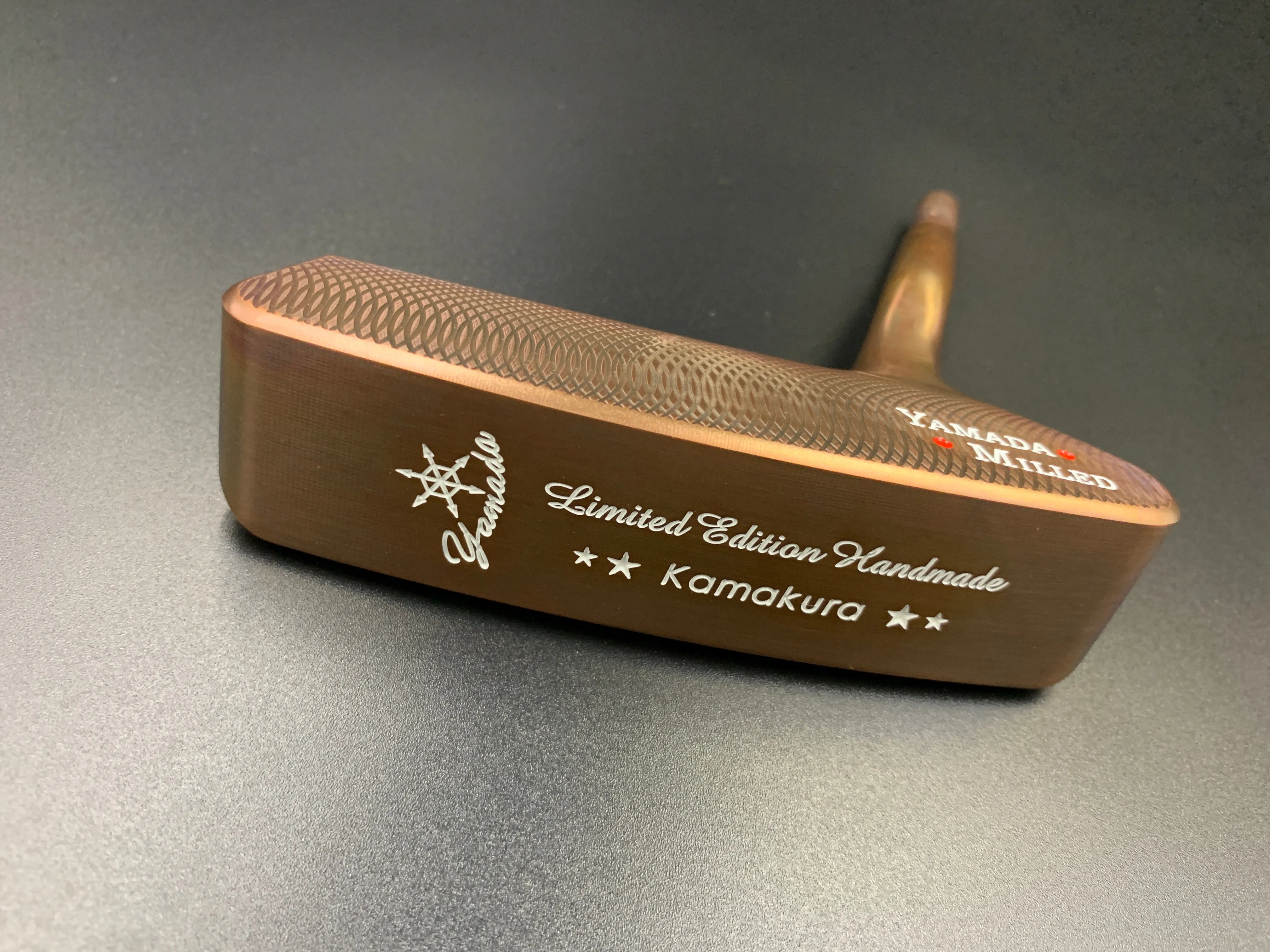 Yamada Golf Kamakura Putter Head - Burnt Copper, Handmade (Head Only)