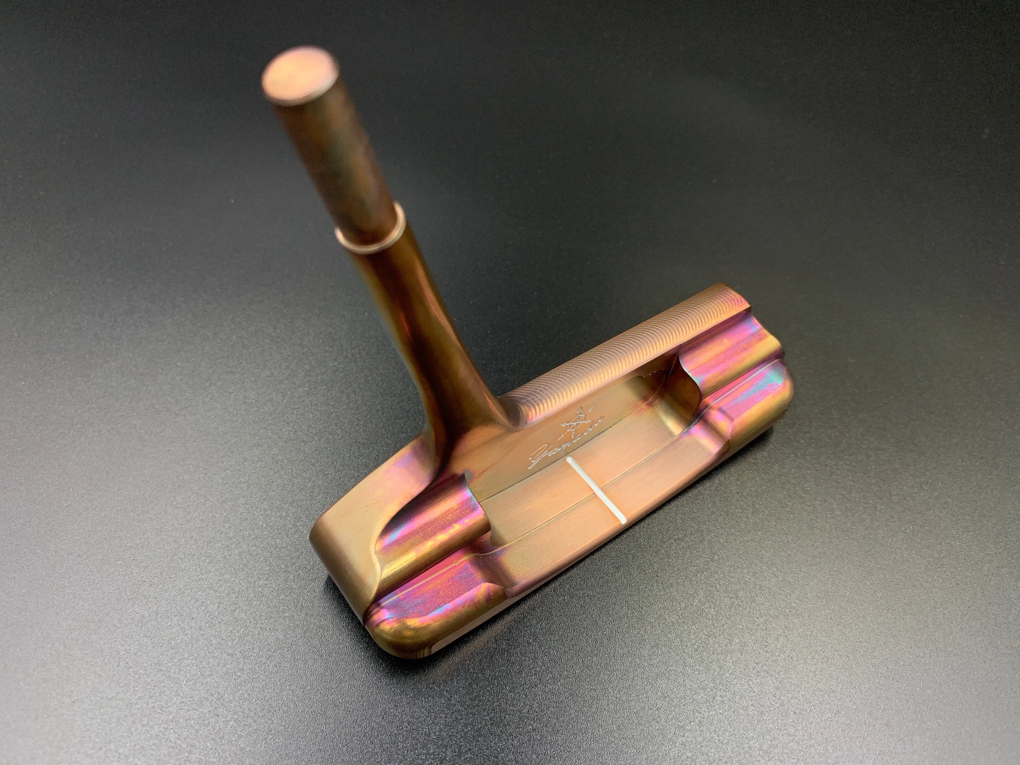 Yamada Golf Kamakura Putter Head - Burnt Copper, Handmade (Head Only)