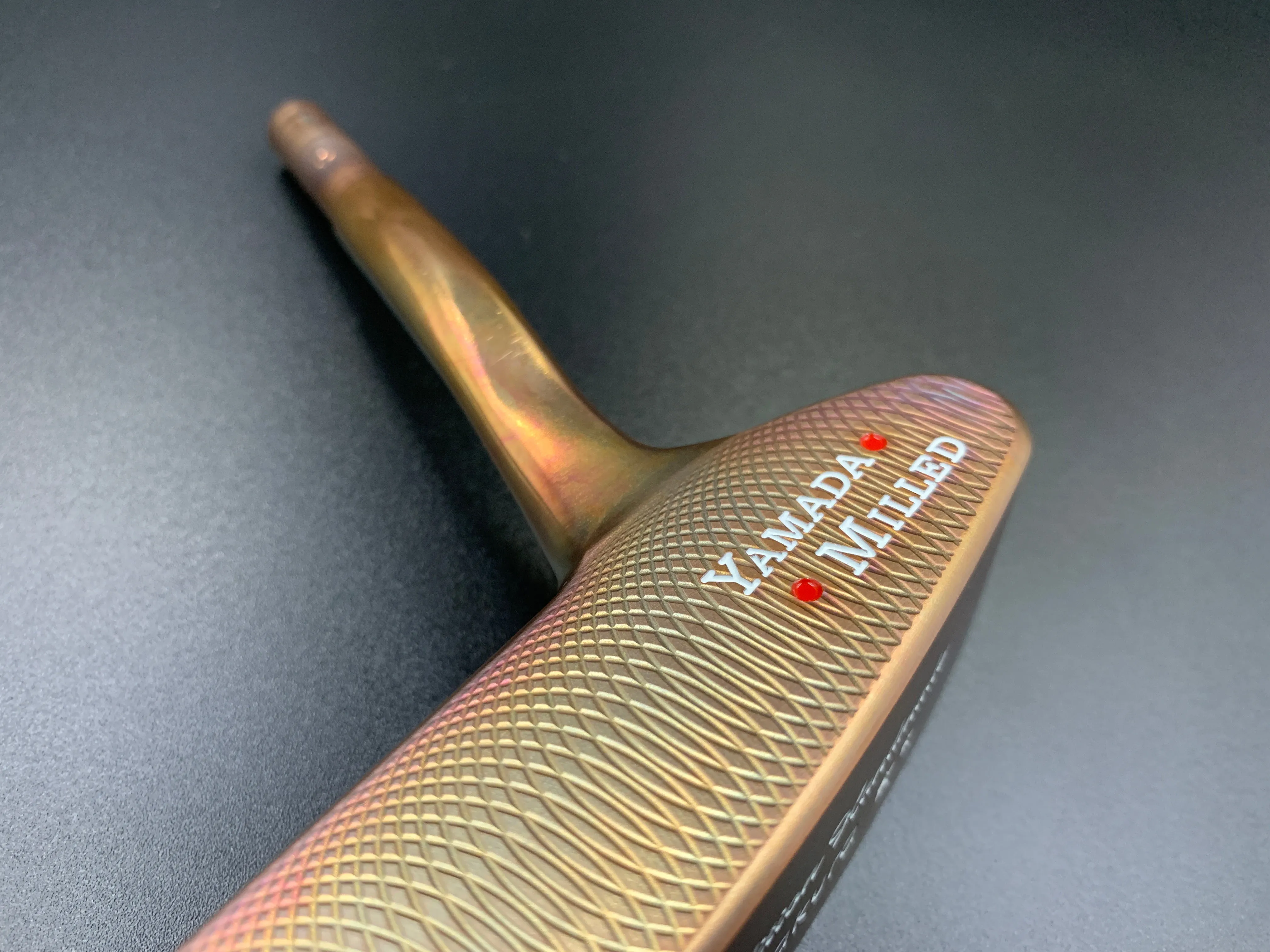 Yamada Golf Kamakura Putter Head - Burnt Copper, Handmade (Head Only)