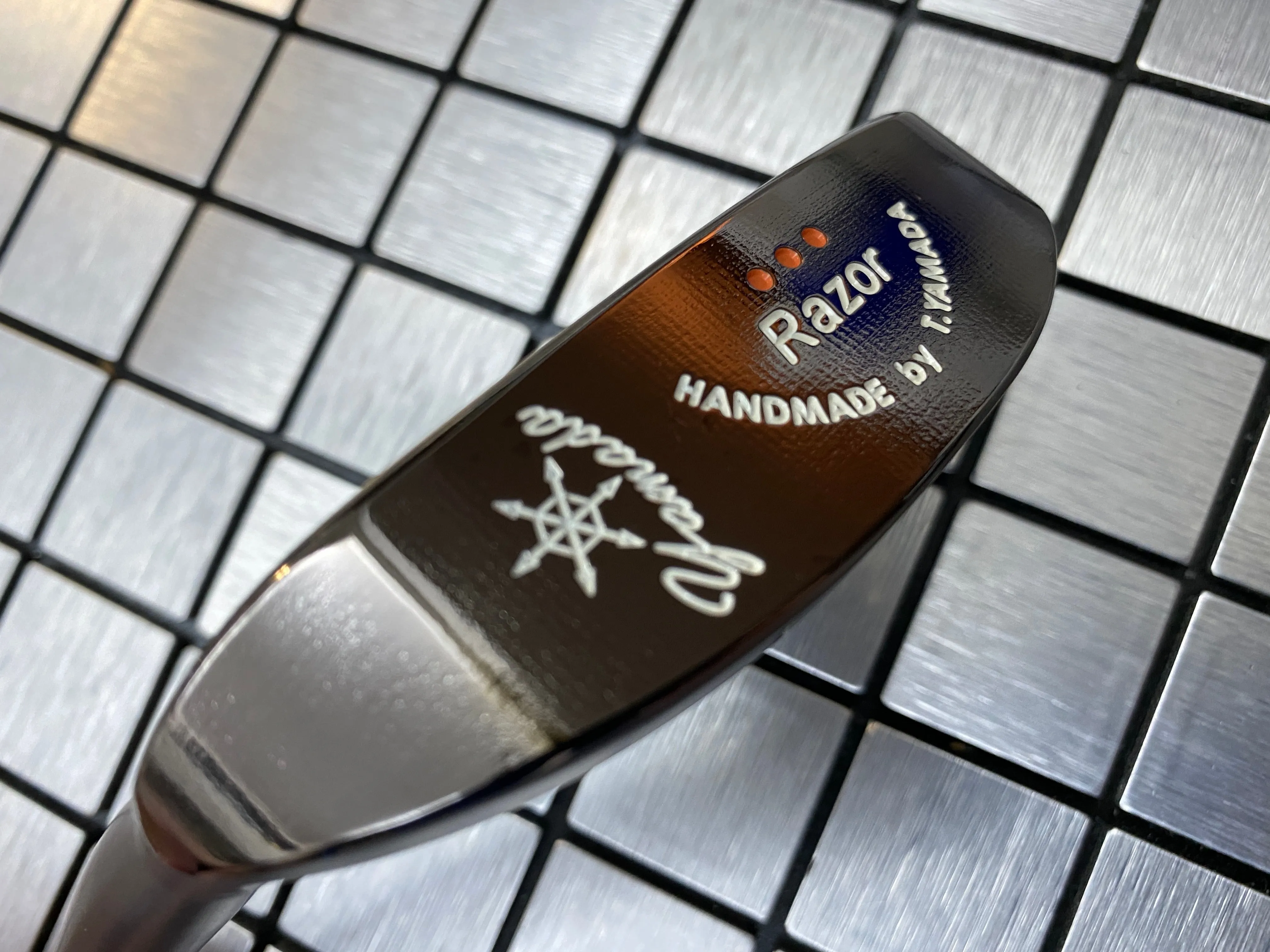 Yamada Golf Left-Handed Razor Driver with Smoked Black Polished Sole