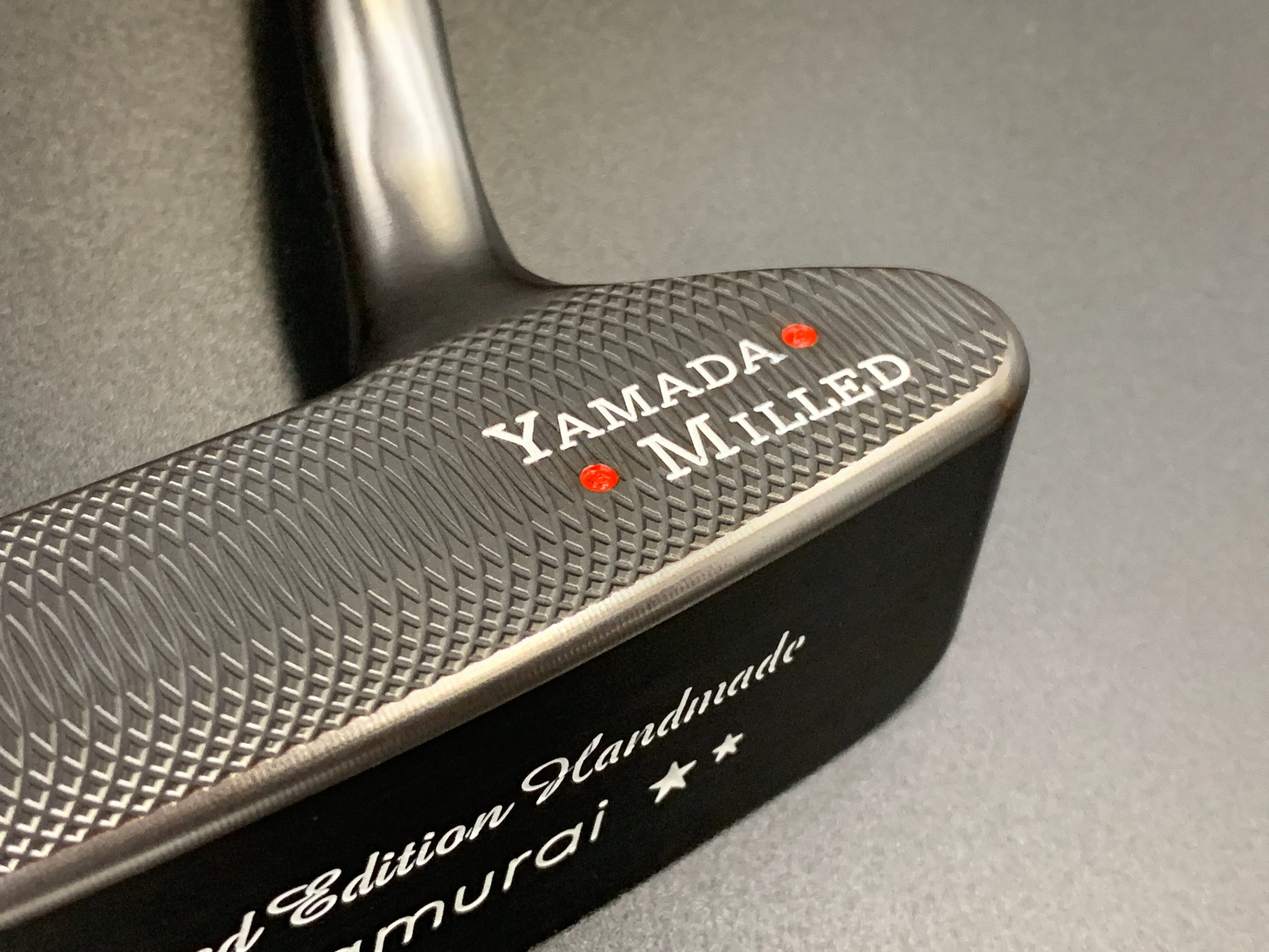 Yamada Golf Putter - Handmade Samurai Gun Metal Head