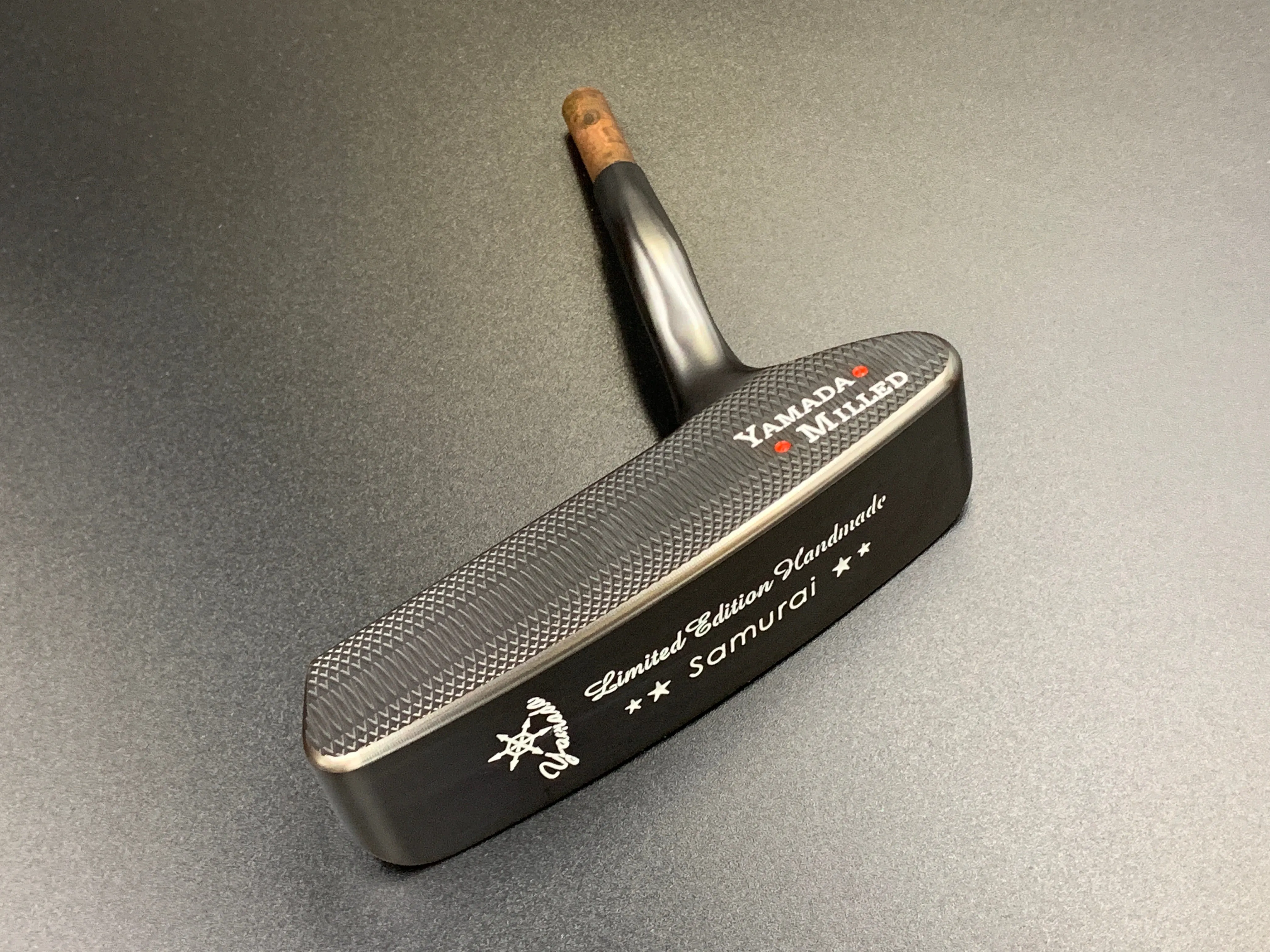 Yamada Golf Putter - Handmade Samurai Gun Metal Head