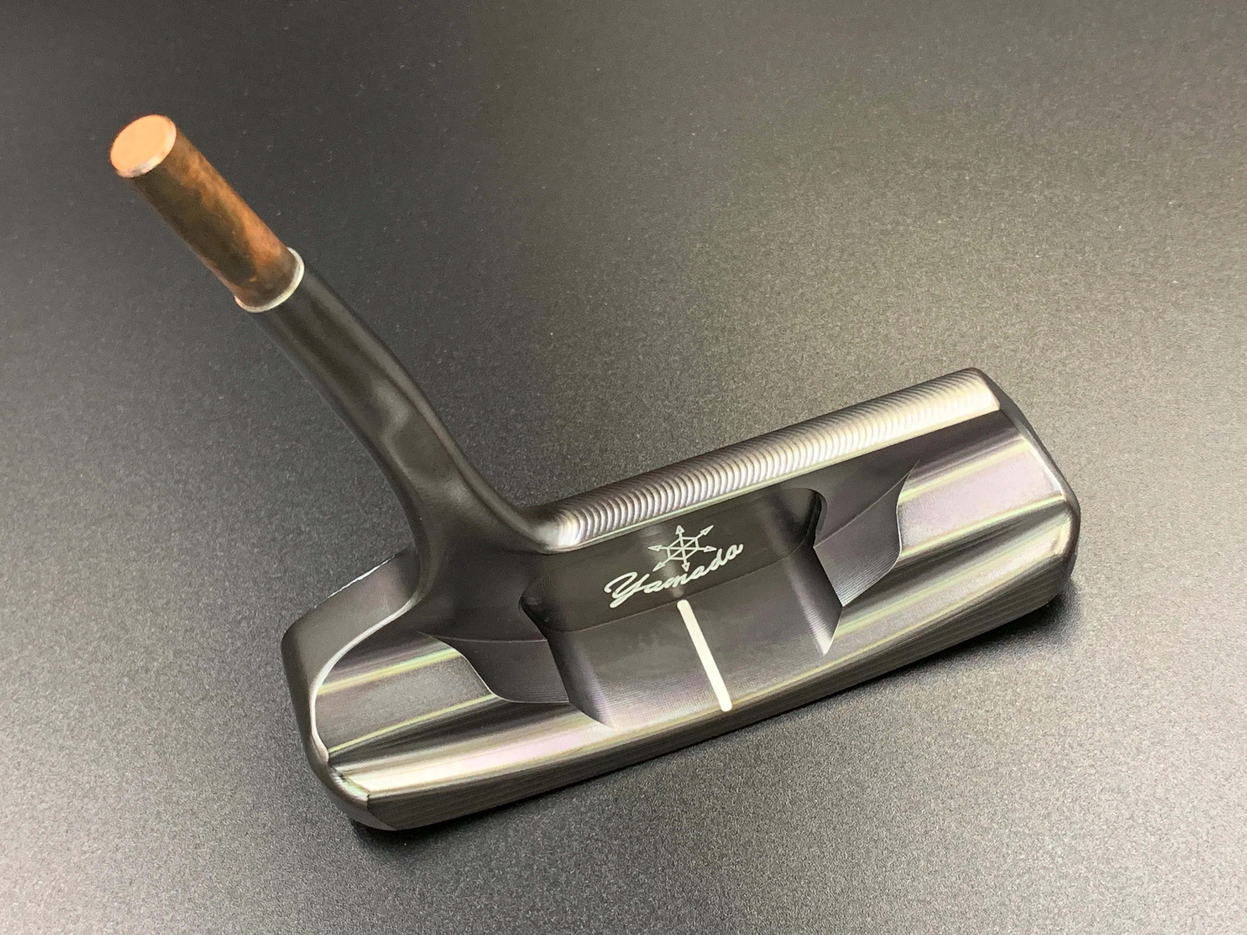 Yamada Golf Putter - Handmade Samurai Gun Metal Head