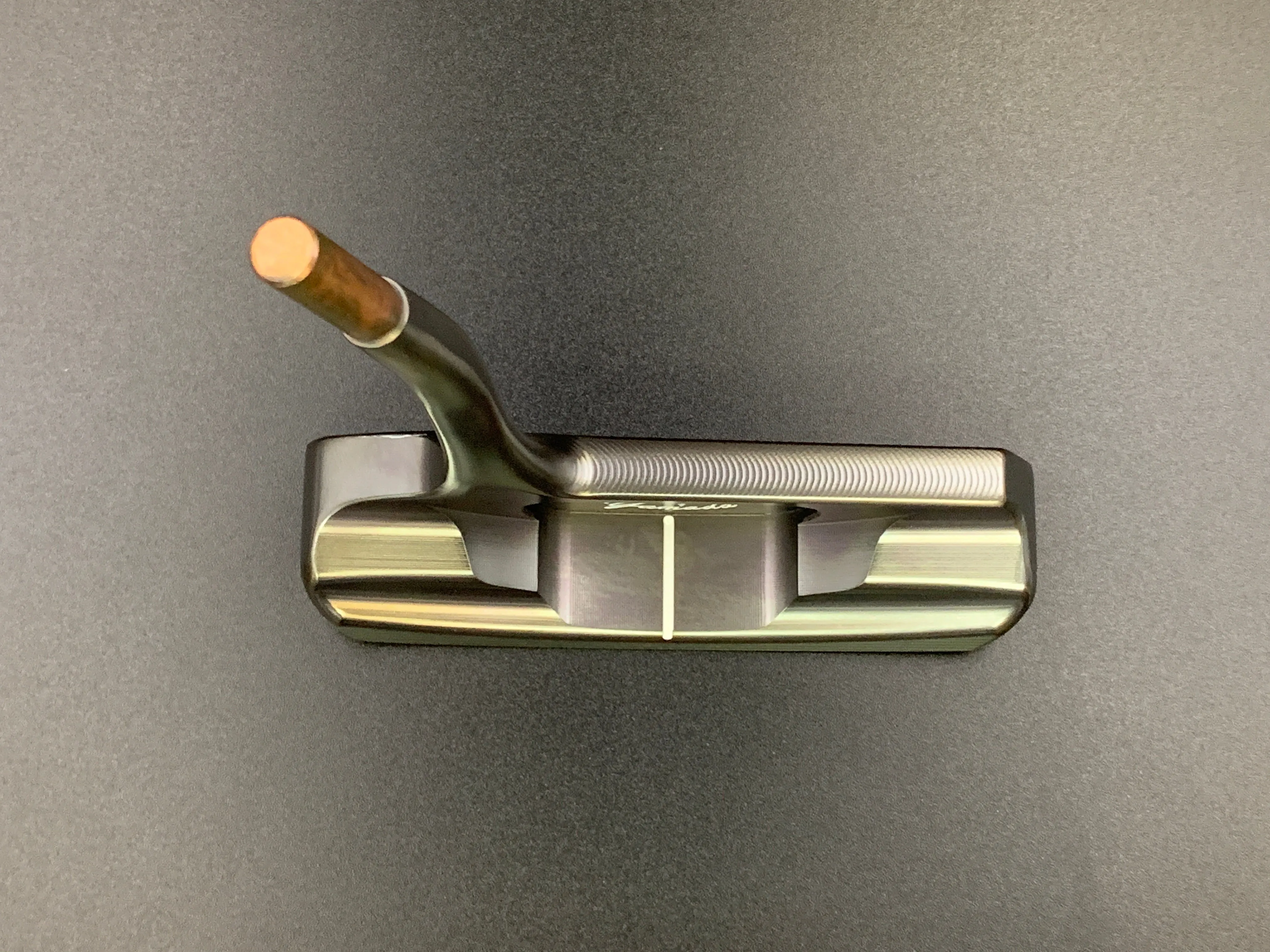 Yamada Golf Putter - Handmade Samurai Gun Metal Head