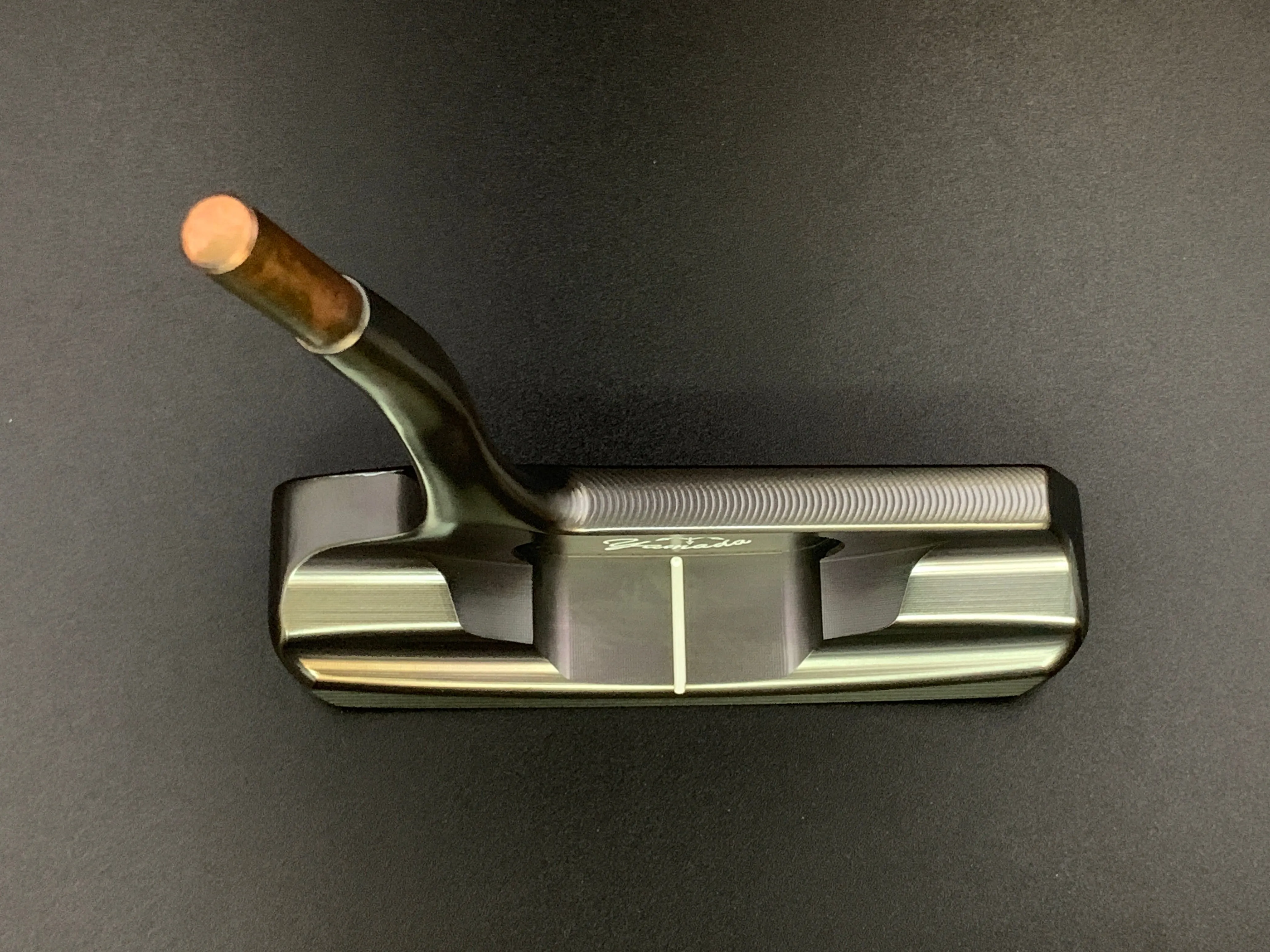 Yamada Golf Putter - Handmade Samurai Gun Metal Head