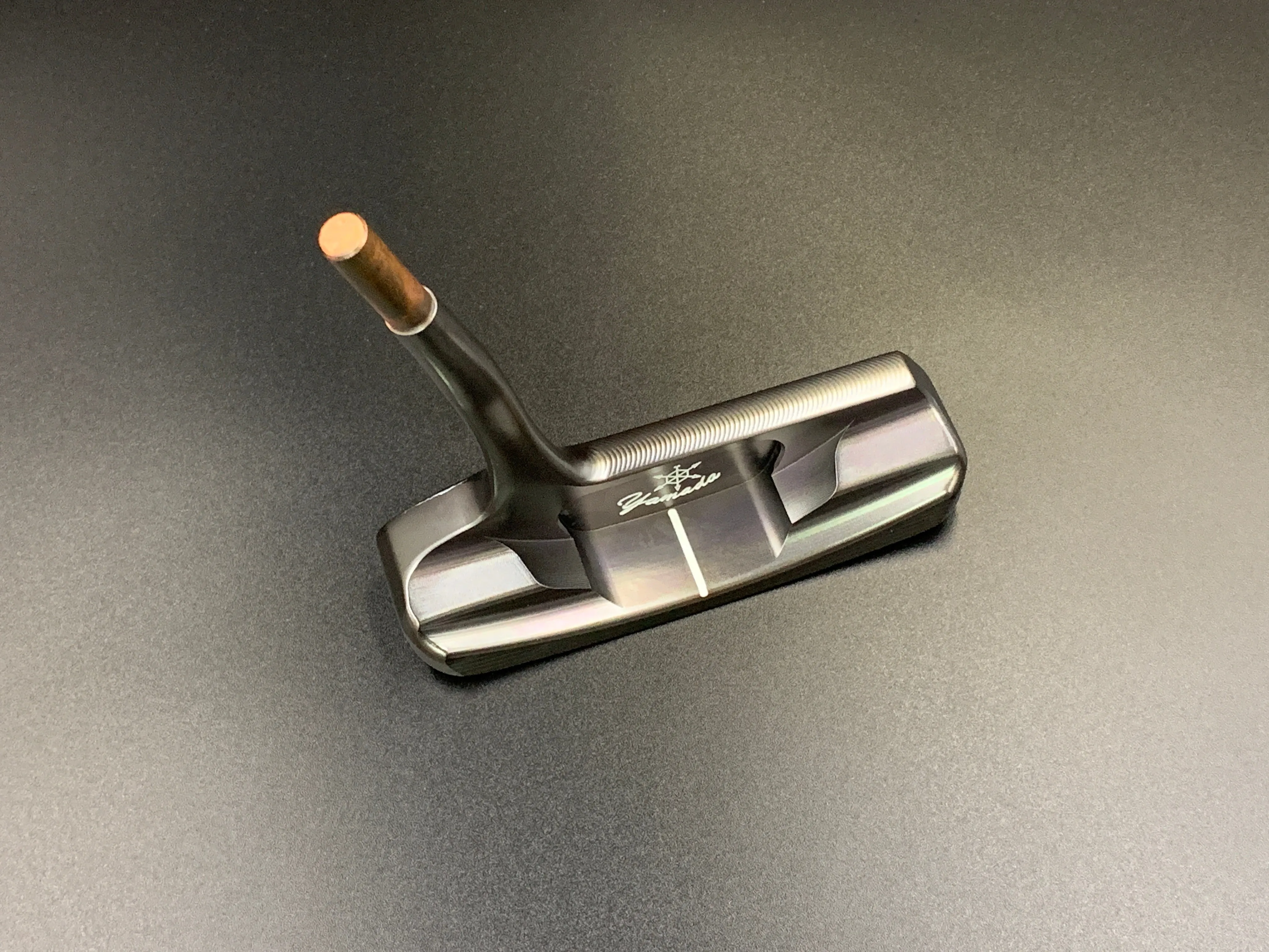 Yamada Golf Putter - Handmade Samurai Gun Metal Head