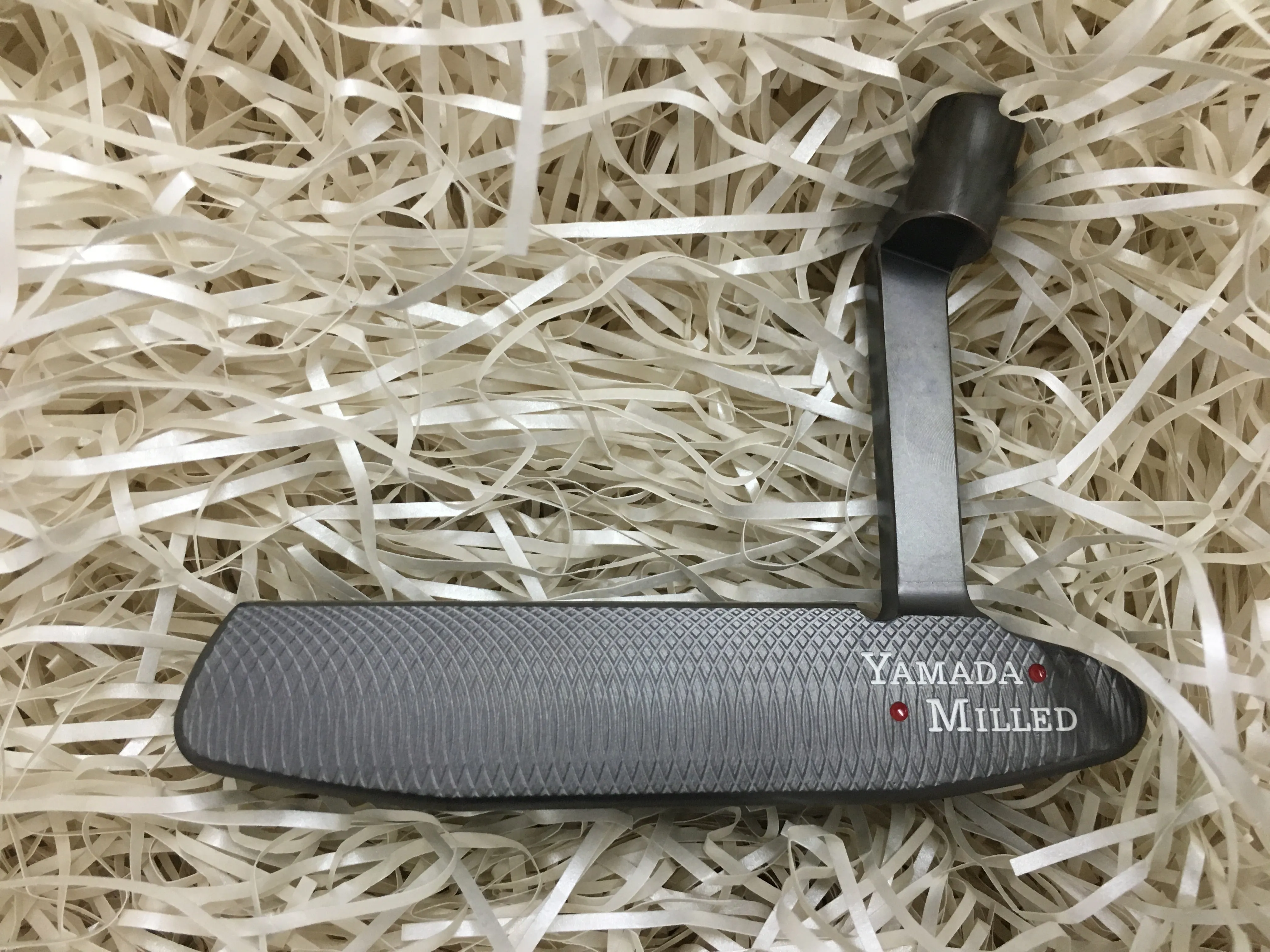 Yamada Golf Putter Head - Smoked Black Handcrafted - Head Only