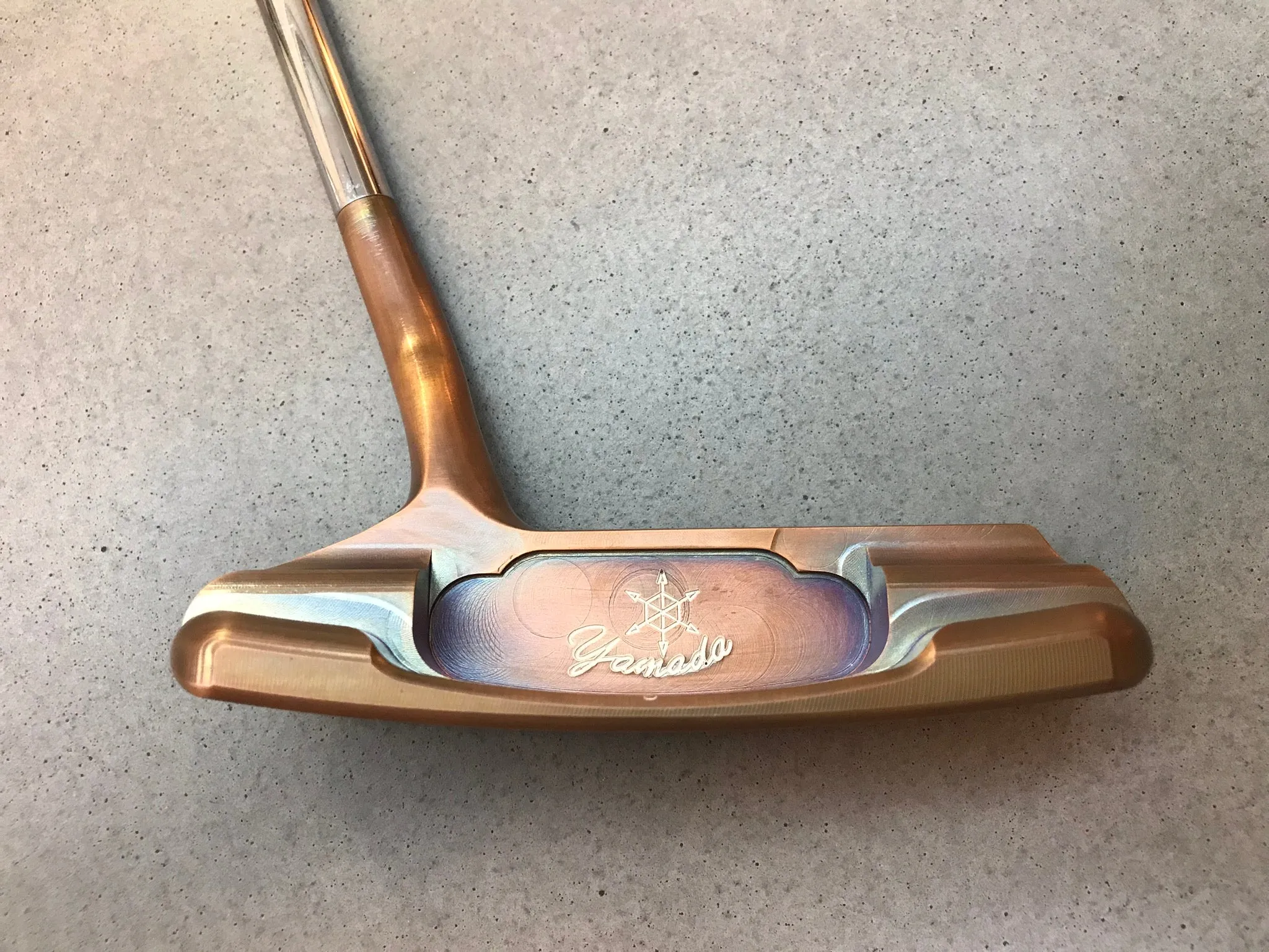 Yamada Kamakura Burnt Copper Handmade Putter 34 Inches Limited Edition