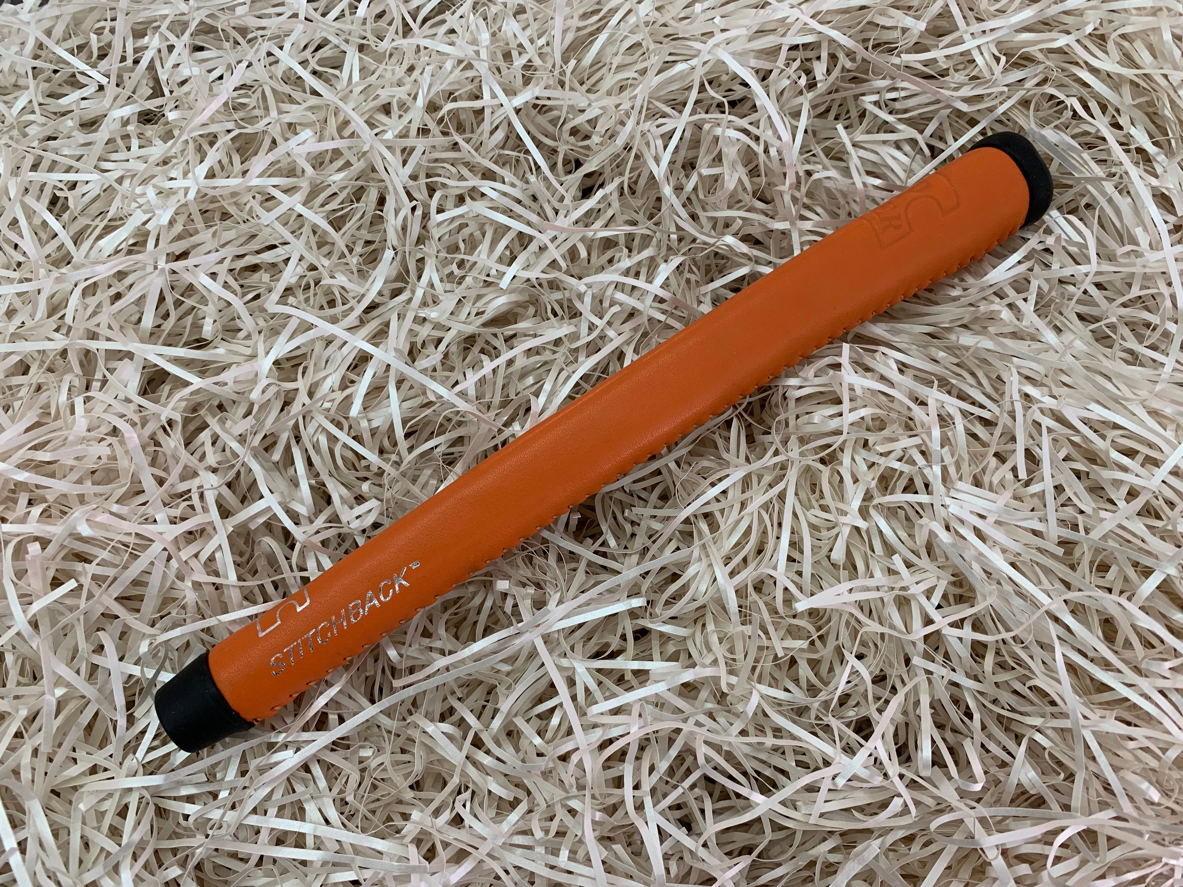 Yamada Putter Grip Leather Standard Orange