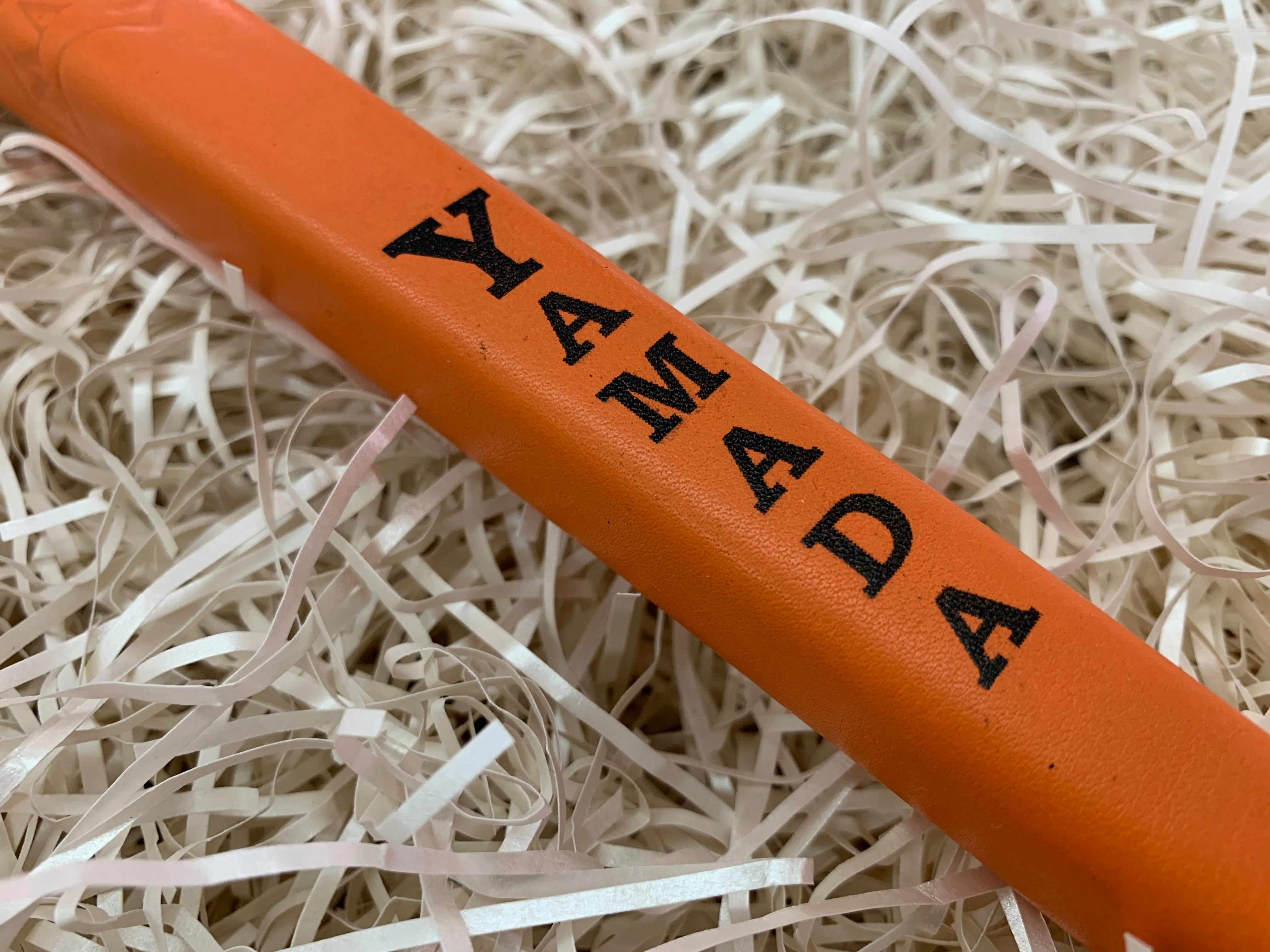 Yamada Putter Grip Leather Standard Orange